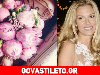 Βίκυ Καγιά: Ο «μυστικός» γάμος και η γαμήλια ανθοδέσμη